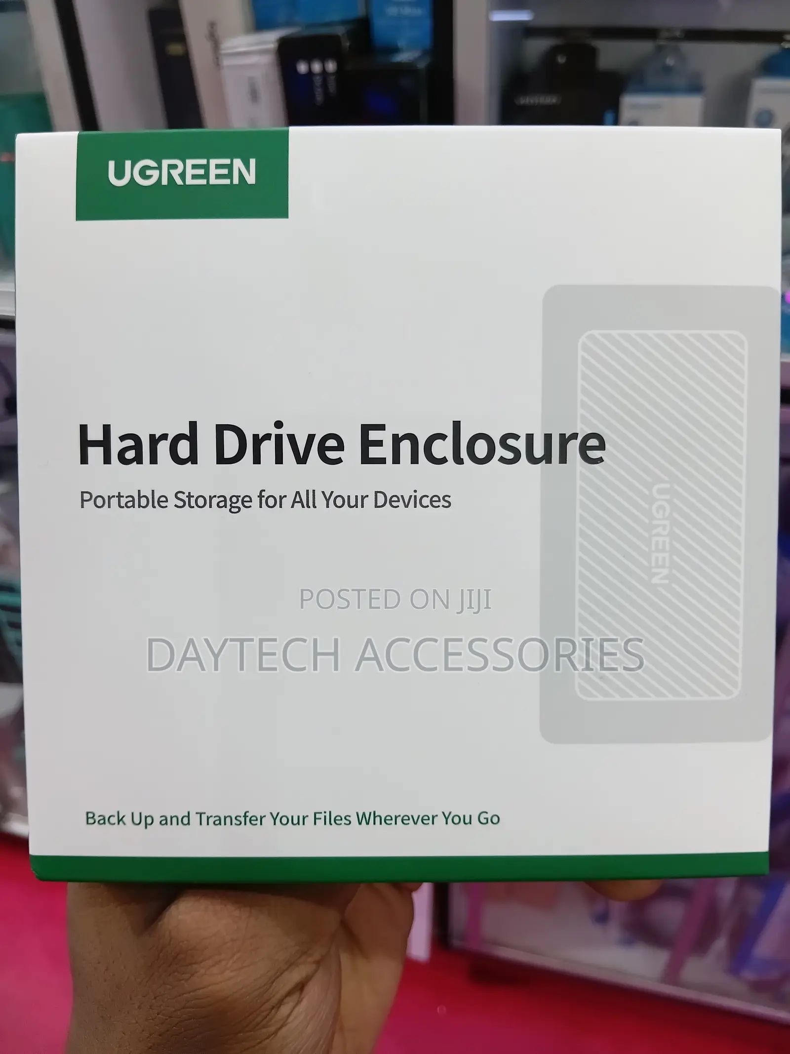 UGREEN Hard Drive Enclosure Portable Casing for M.2 and HDD.