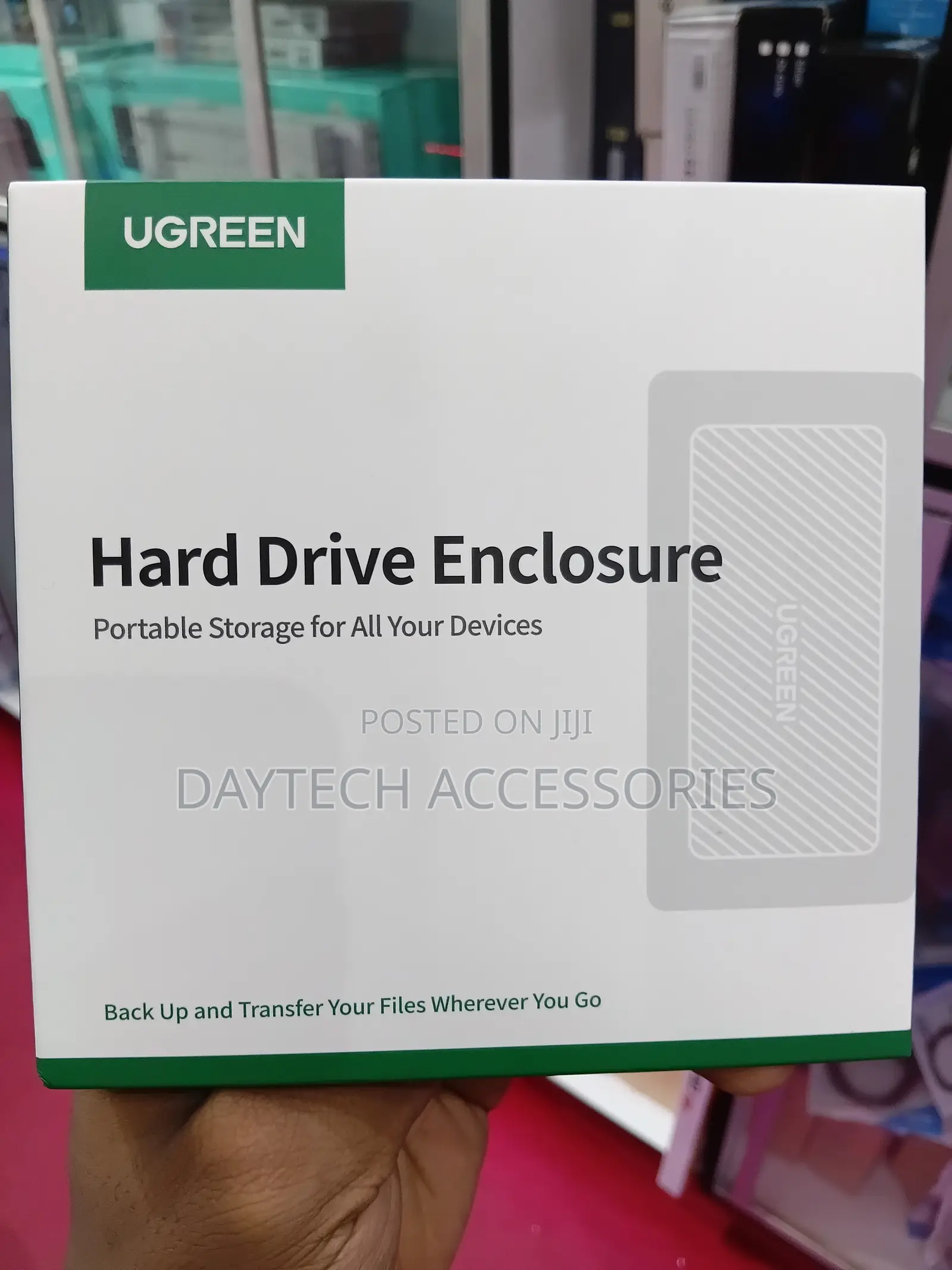 UGREEN Hard Drive Enclosure Portable Casing for M.2 and HDD.