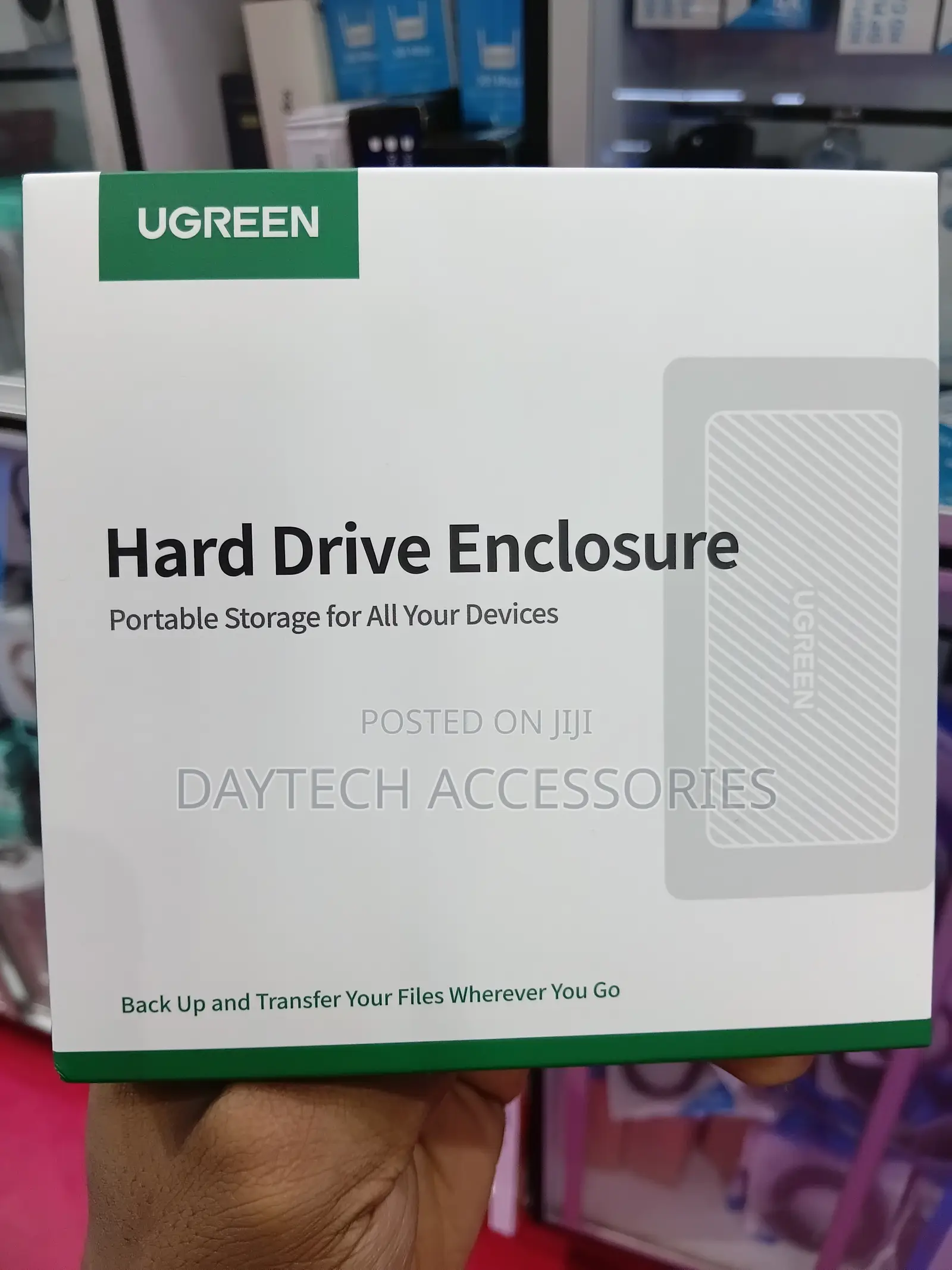 UGREEN Hard Drive Enclosure Portable Casing for M.2 and HDD.