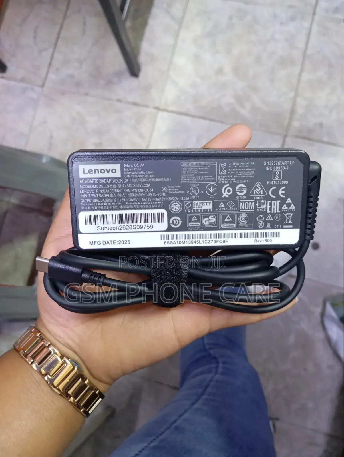Lenovo Type C Laptop Charger
