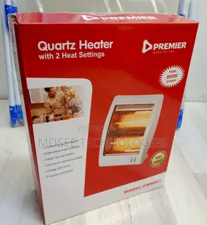 Premier 800W Portable Quartz Room Heater