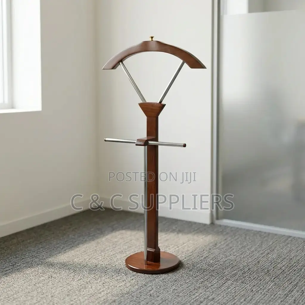 Executive Solid Mahogany Coat Hanger