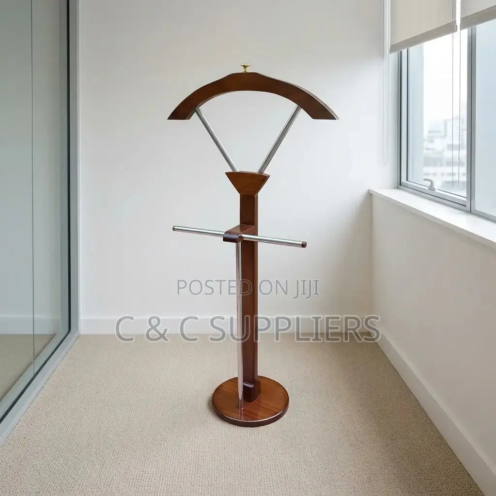 Executive Solid Mahogany Coat Hanger