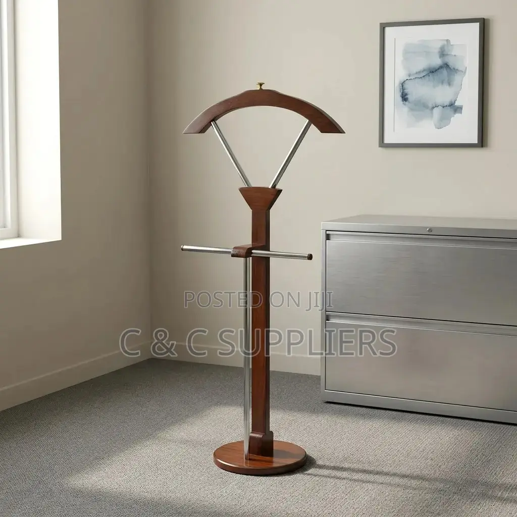 Executive Solid Mahogany Coat Hanger