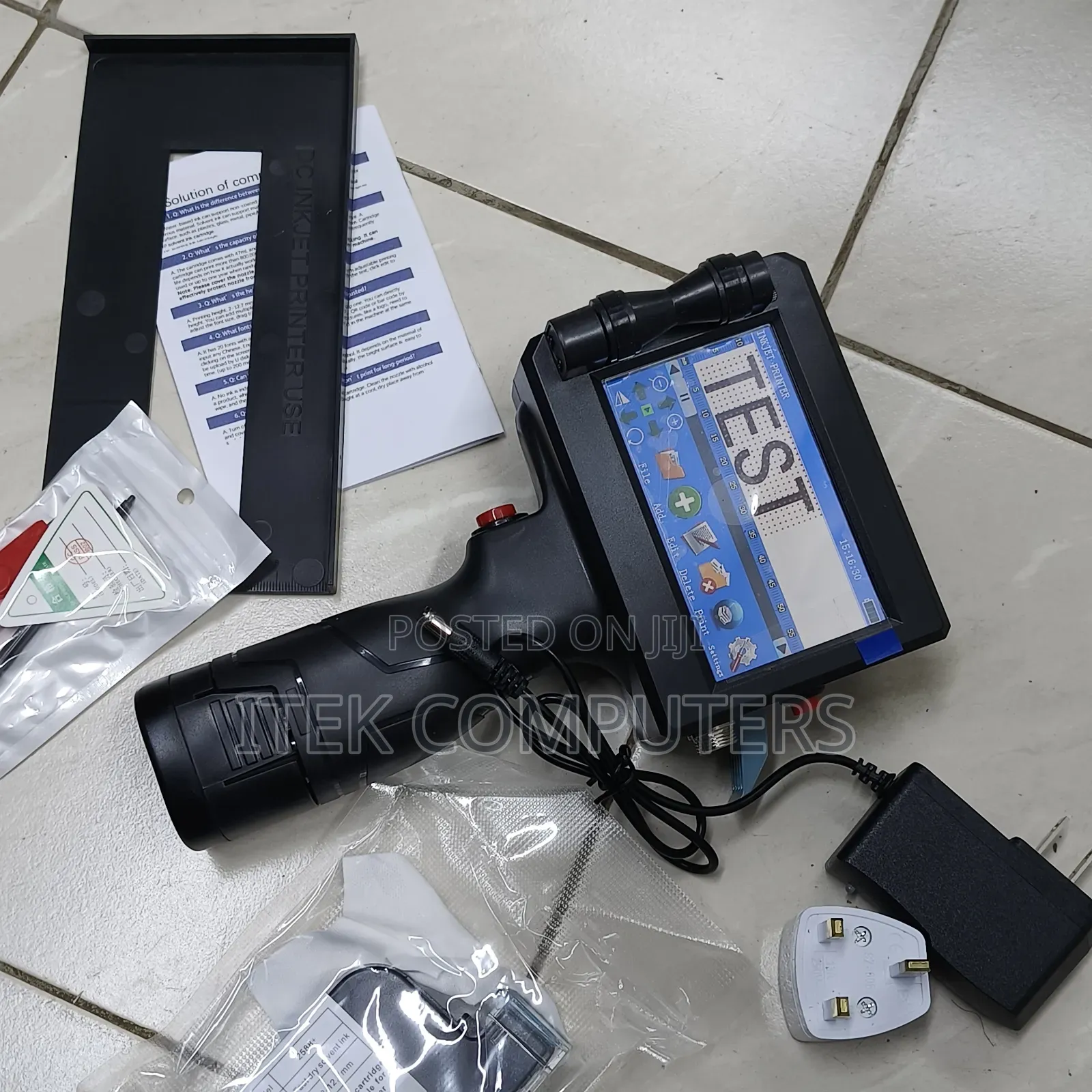 Handheld Inkjet Printer for Cartons, Boxes and Packaging Materials