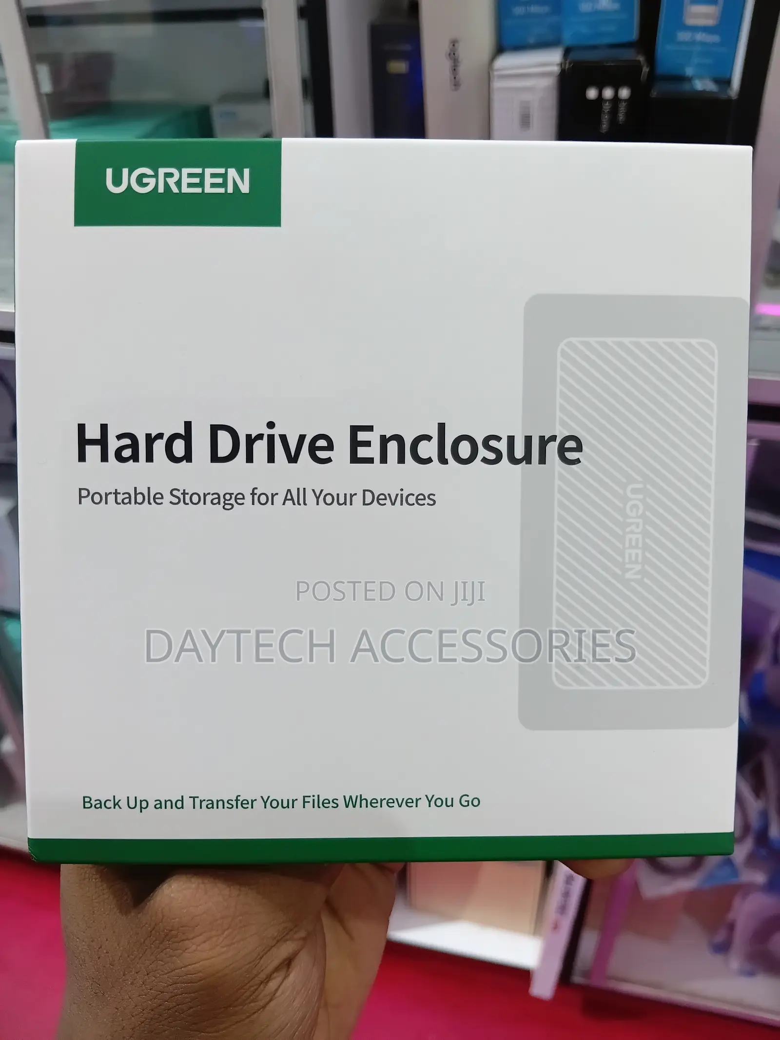 This Is a UGREEN Hard Drive Enclosure Portable Adapter Case