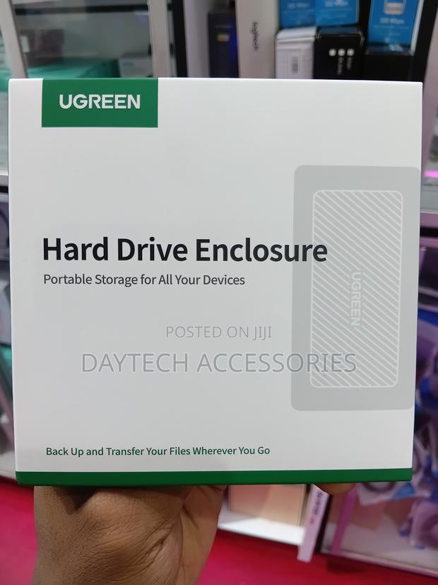 This Is a UGREEN Hard Drive Enclosure Portable Adapter Case - main view