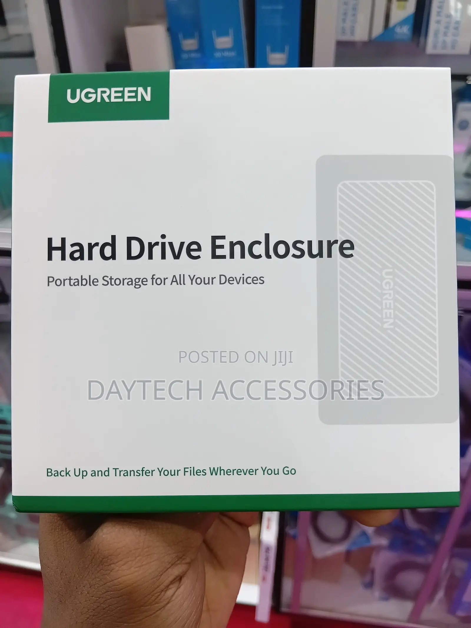 This Is a UGREEN Hard Drive Enclosure Portable Adapter Case