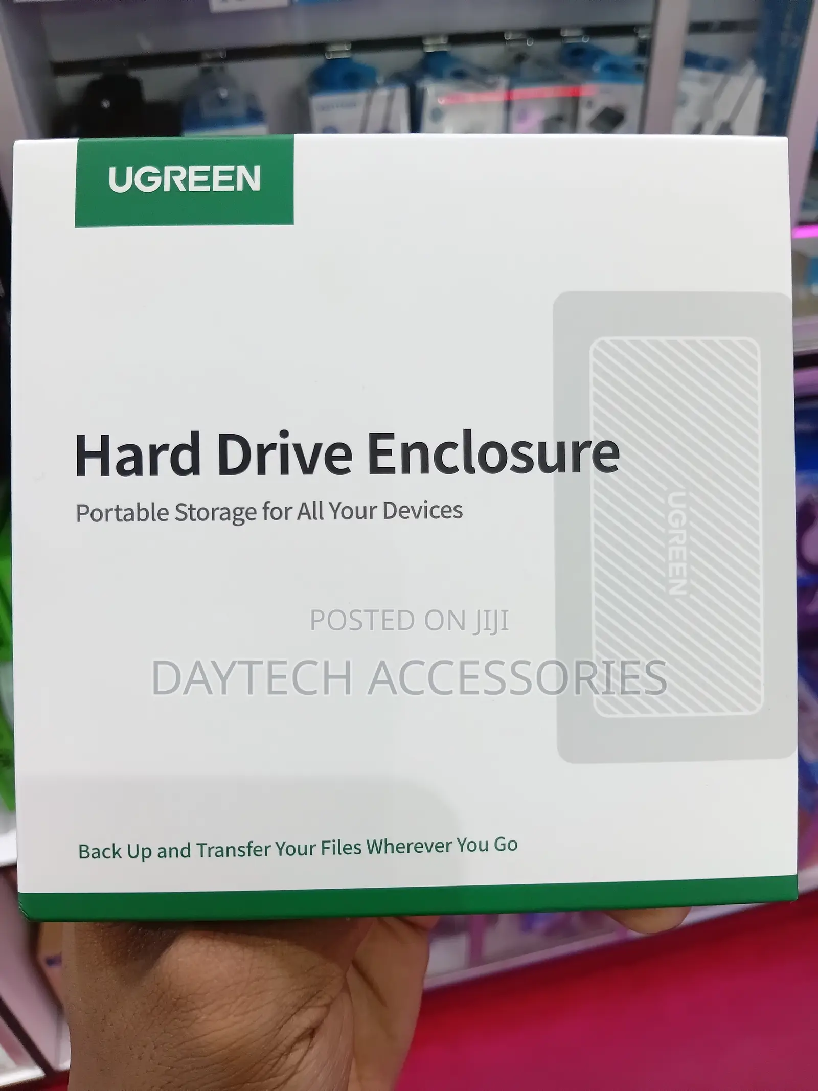 This Is a UGREEN Hard Drive Enclosure Portable Adapter Case