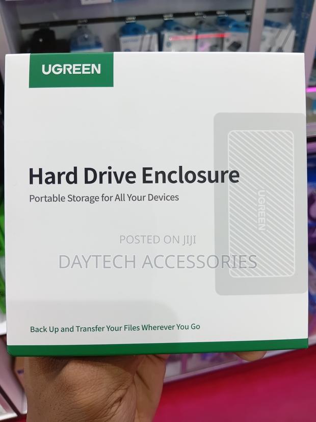 This Is a UGREEN Hard Drive Enclosure Portable Adapter Case - thumbnail 4