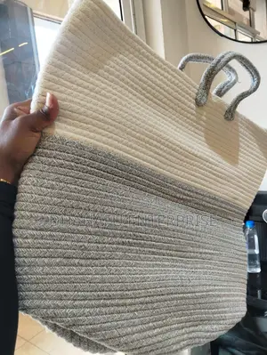 Cotton Rope Laundry Basket