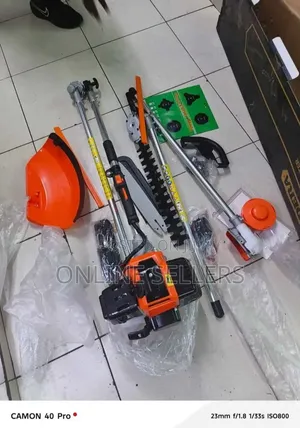 4 in 1 Brush Cutter With Hedge Trimmer Chain Saw