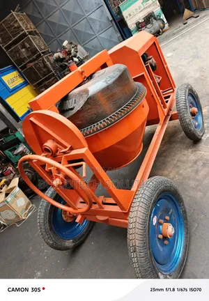 Industrial 500L Concrete Mixer – 6.5HP Diesel