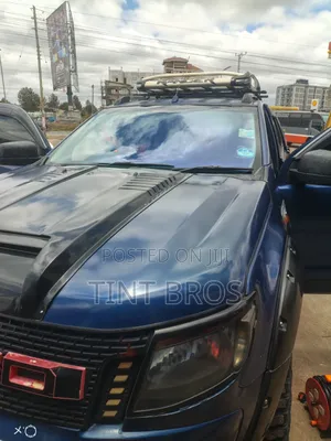 Window Tinting|Nano Ceramic Side, Metallic Blue Chameleon Windscreen