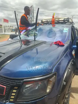 Window Tinting|Nano Ceramic Side, Metallic Blue Chameleon Windscreen