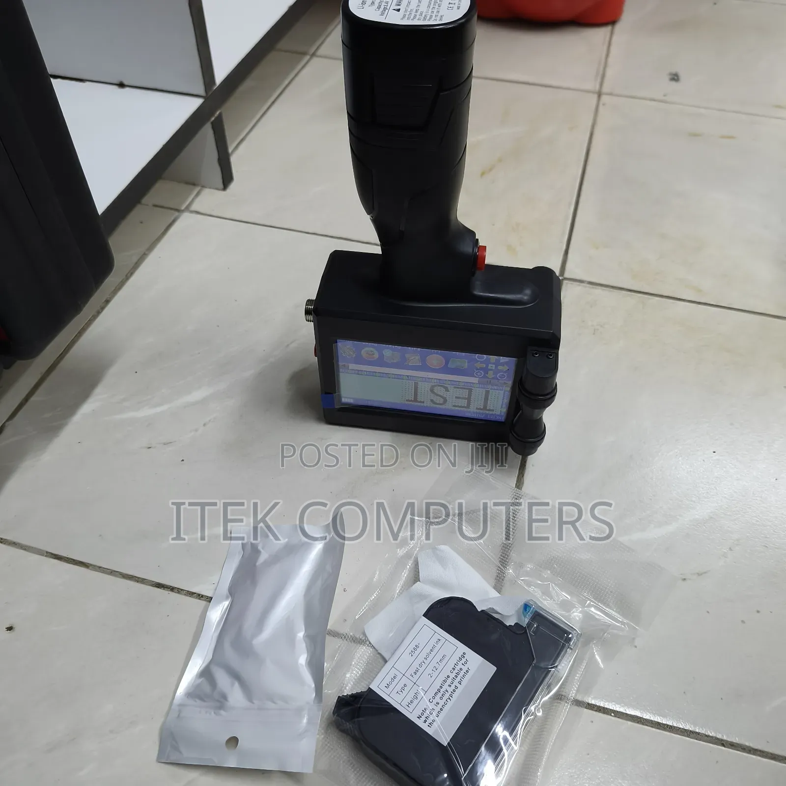12.7mm Inkjet Printer for Manufacturing Date and Expiry Codes