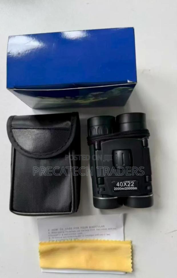 40X22 HD Binoculars – Long Range Folding Telescope - main view