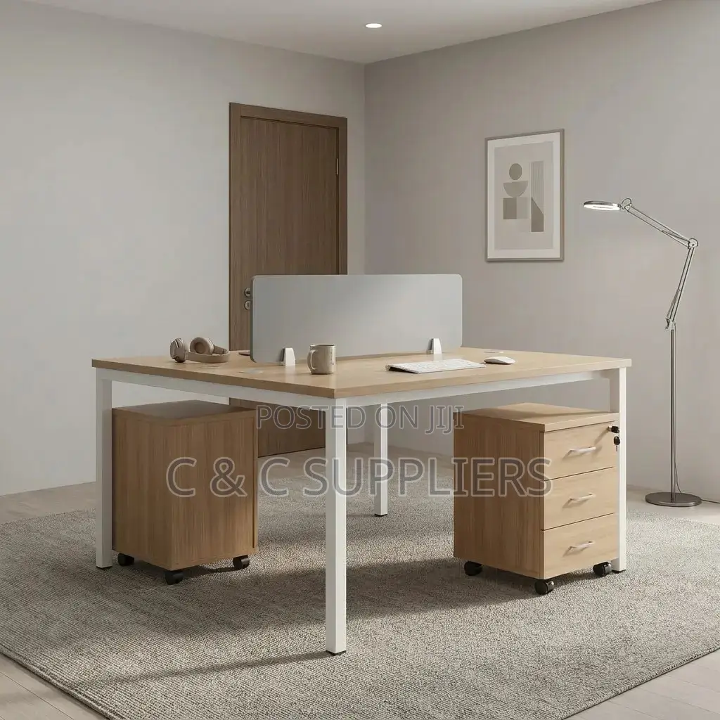 2-Seater Modern Work Desk