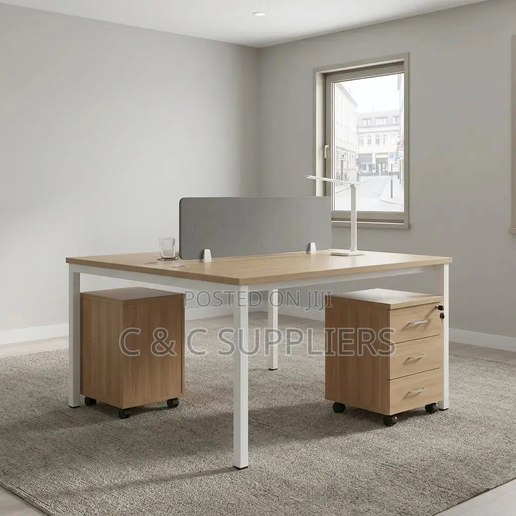 2-Seater Modern Work Desk