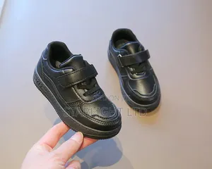 White and Black Kids School Sport Shoes 21-38