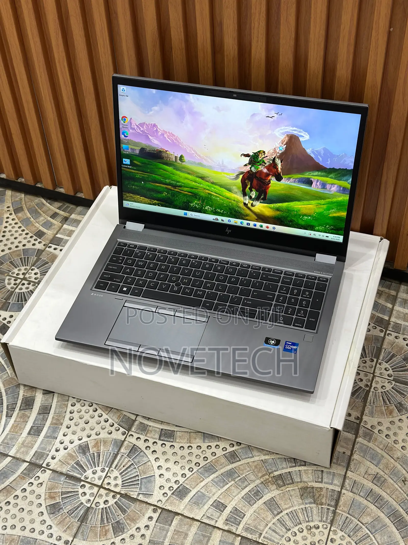 Laptop HP ZBook Fury 15 G8 32GB Intel Core i7 SSD 512GB