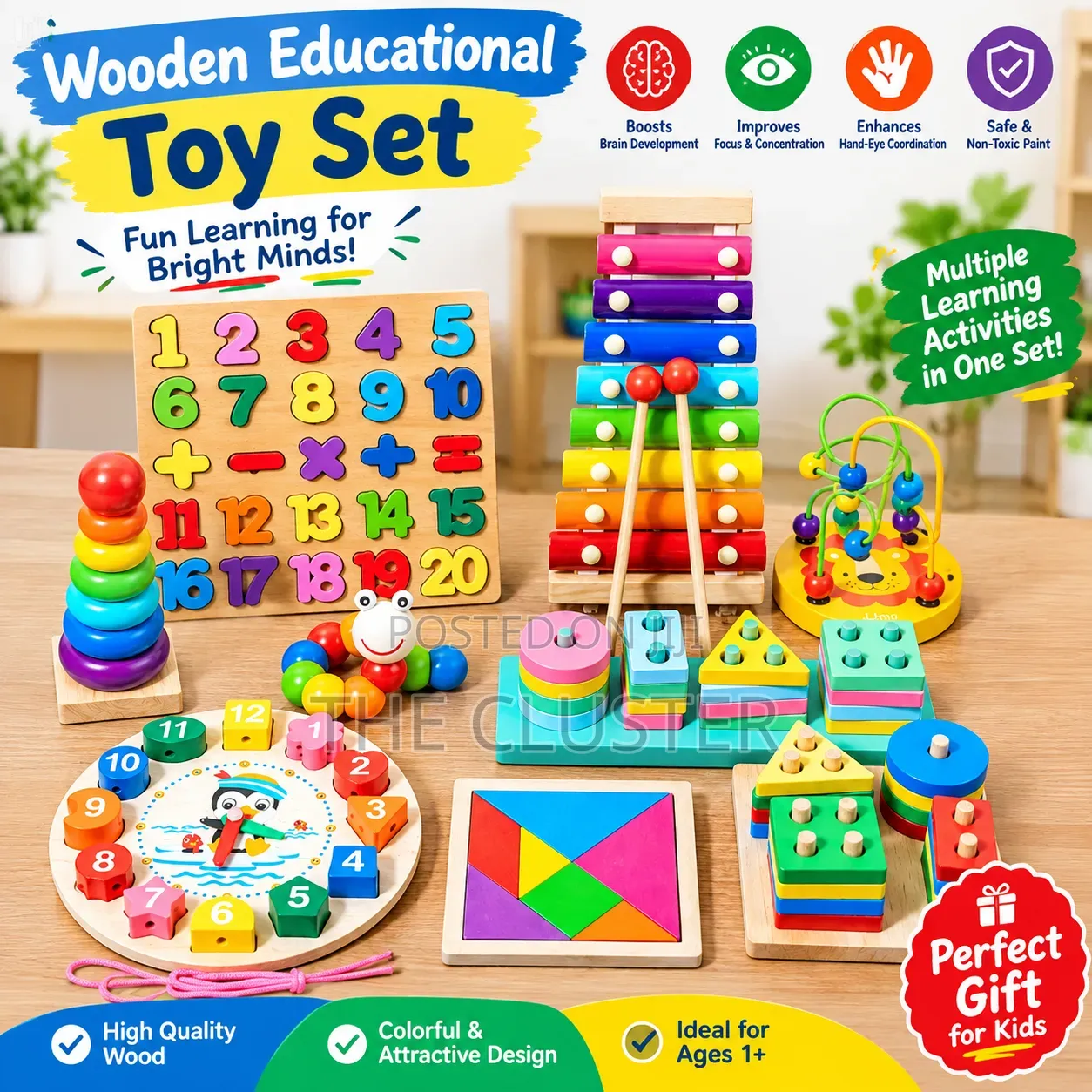 Montessori 8 Set Toys