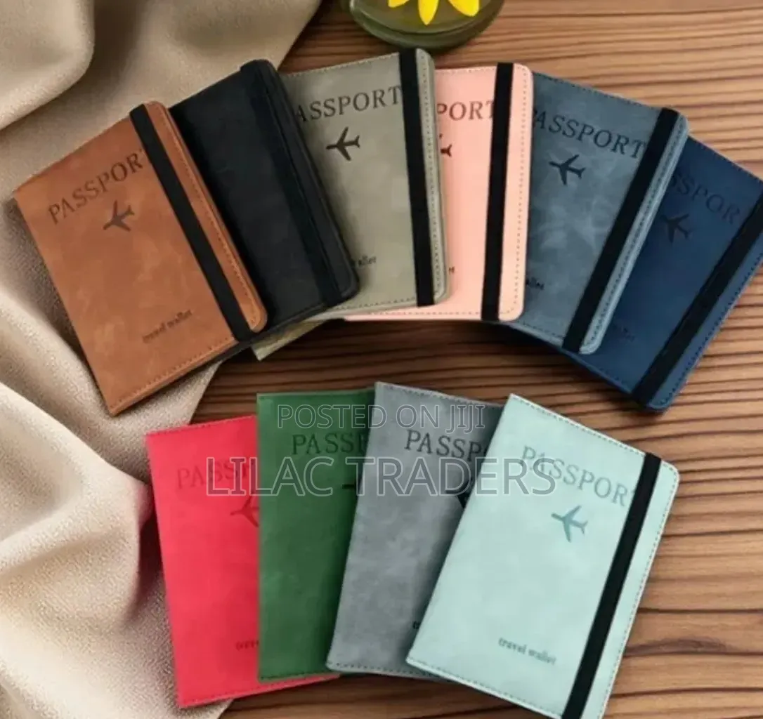 RFID Passport Holder Cover With Suitcase Tag – Travel Organizer Galo