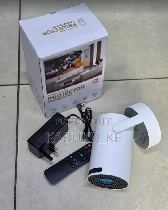 HY300 Mini Projector With Android13 and Internal Battery
