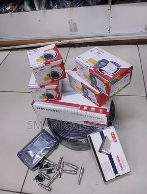 Hikvision 4 Camera CCTV Kit – ColorVu Full Color Night Vision