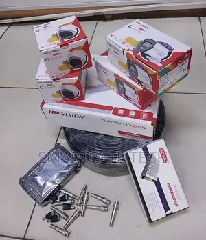 Hikvision 4 Channel CCTV Kit With 4 ColorVu Cameras – Night Vision.
