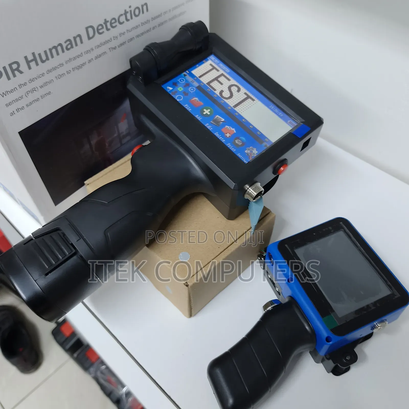 Portable 12.7mm Inkjet Printer for Metal Surface Marking