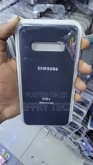 Samsung Galaxy S10+ Silicone Back Case in Its Retail Packaging