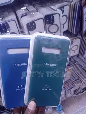 Samsung Galaxy S10+ Silicone Back Case in Its Retail Packaging