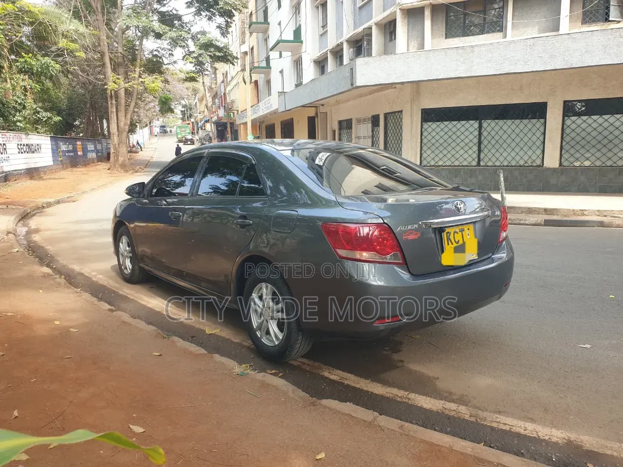 Toyota Allion 2012 Gray