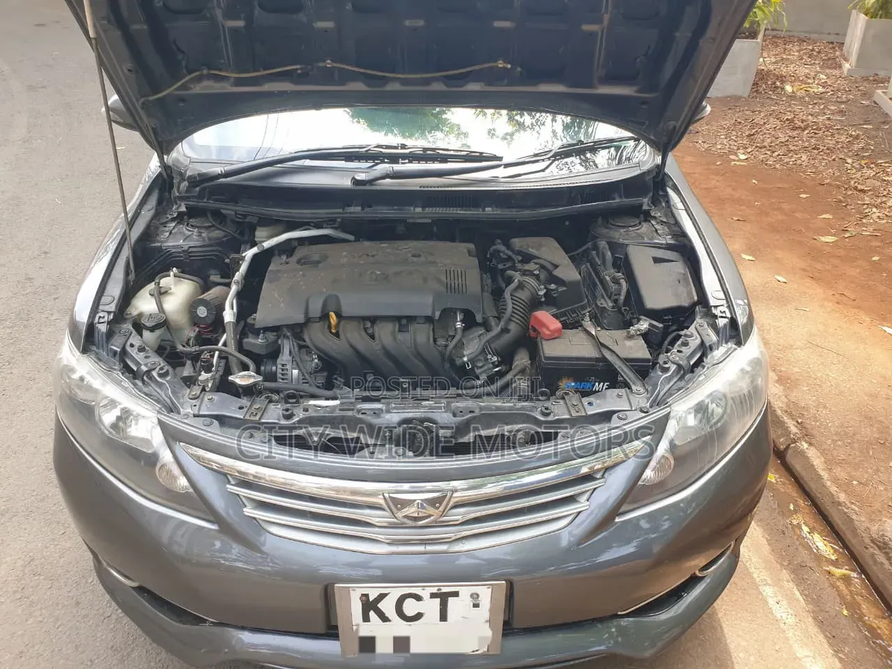 Toyota Allion 2012 Gray