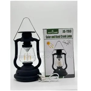 Retro Solar Latern Camping Light Rechargeable
