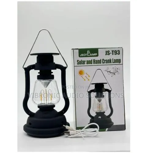 Retro Solar Latern Camping Light Rechargeable