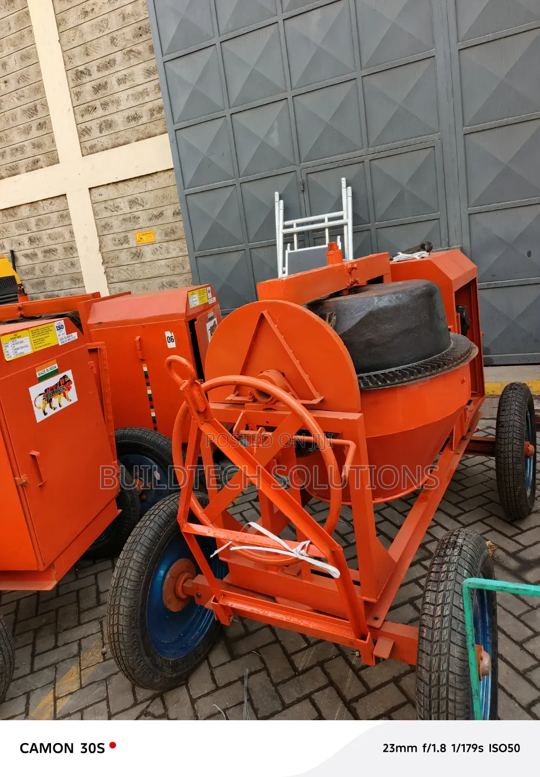 Indian Diesel Concrete Mixer 500 Litres – 6.5HP