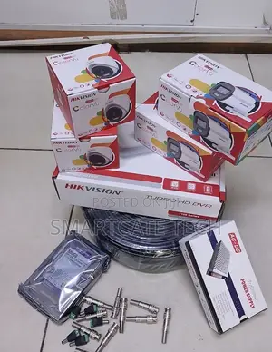 Hikvision 4CH ColorVu CCTV Camera Kit – 4 Cameras With Night Vision