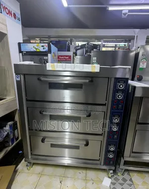 Euromax Deck Oven 3 Deck 6 Trays Comes With Free Trays 
