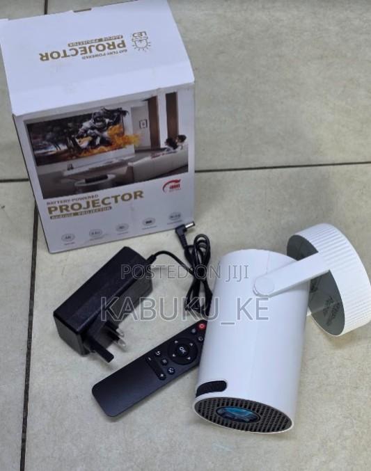 Hy300 Pro Rechargeable Android Smart Mini Projector - thumbnail 2
