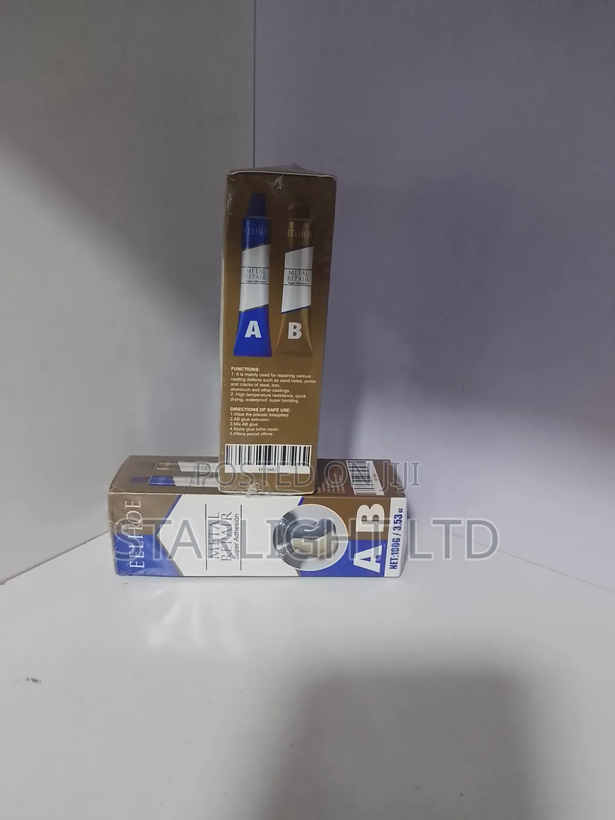 EELHOE Super Adhesion A+B Metal Mending Adhesive (100g)