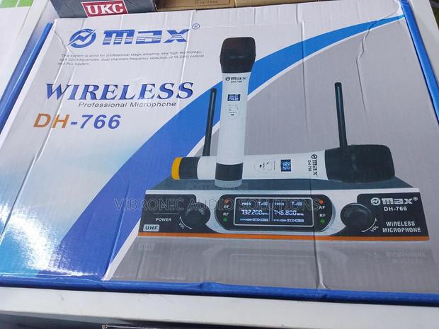 Dual PA Wireless Microphones - main view