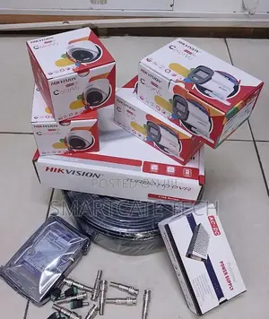 Hikvision CCTV 4 Camera Kit – ColorVu Full Color Night Security