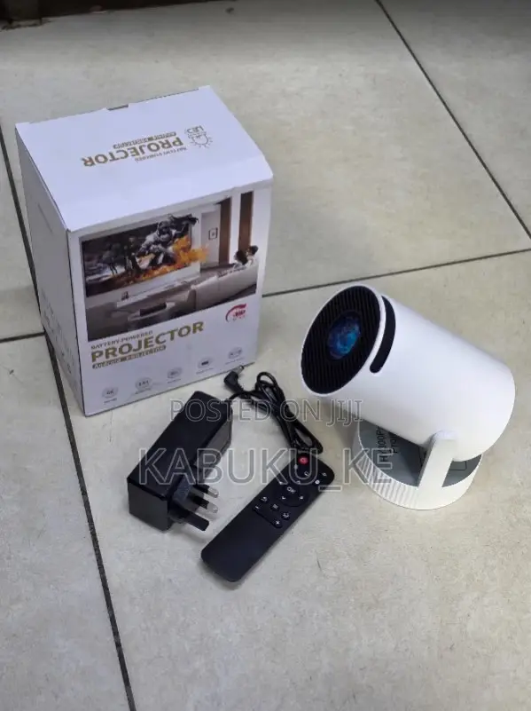 HY300 PRO Max Rechargeable Projector Mini Portable Projector