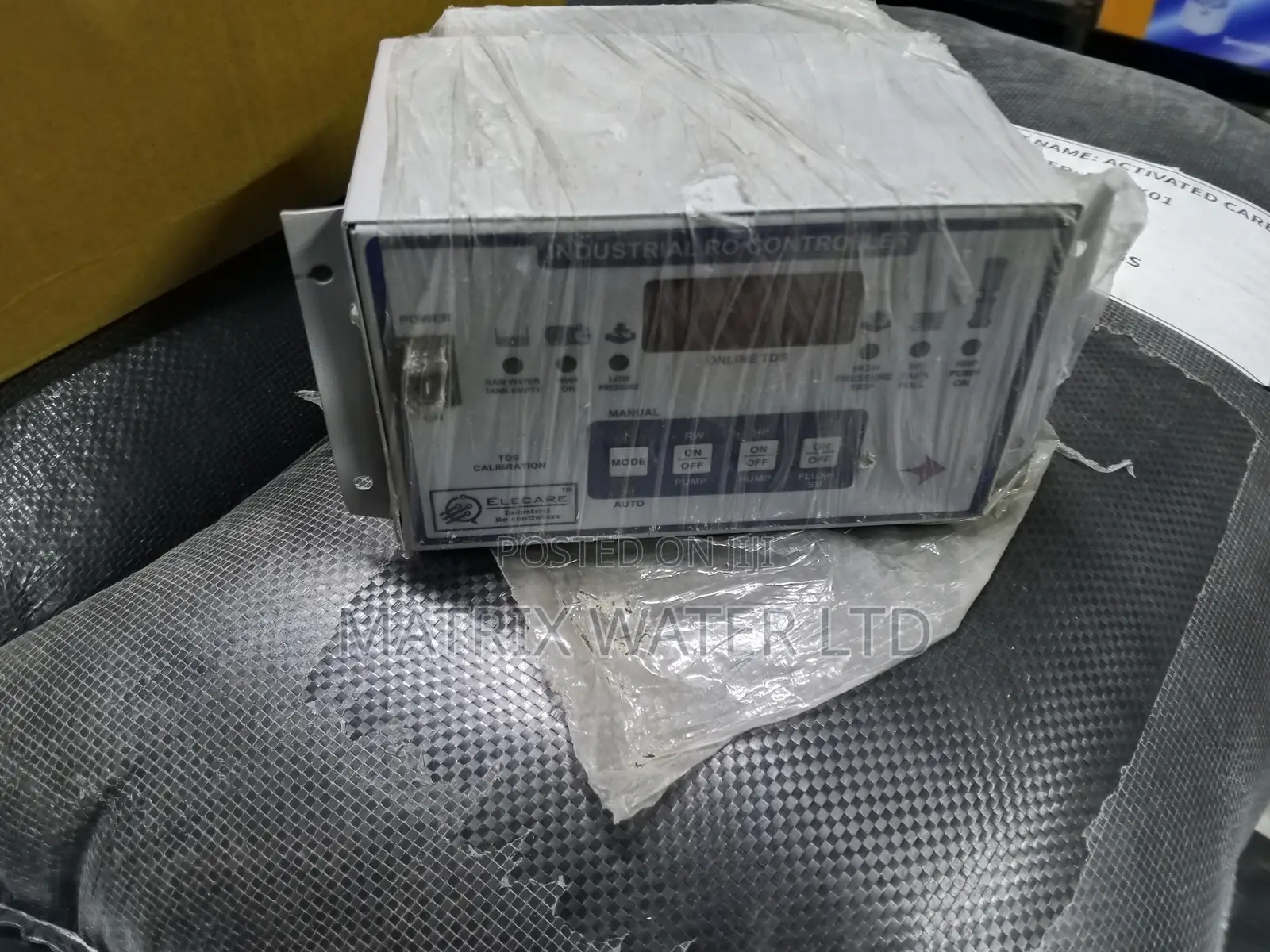 Industrial Reverse Osmosis Controller