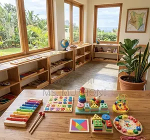 8-in-1 Wooden Montessori Learning Bundle Toy Set