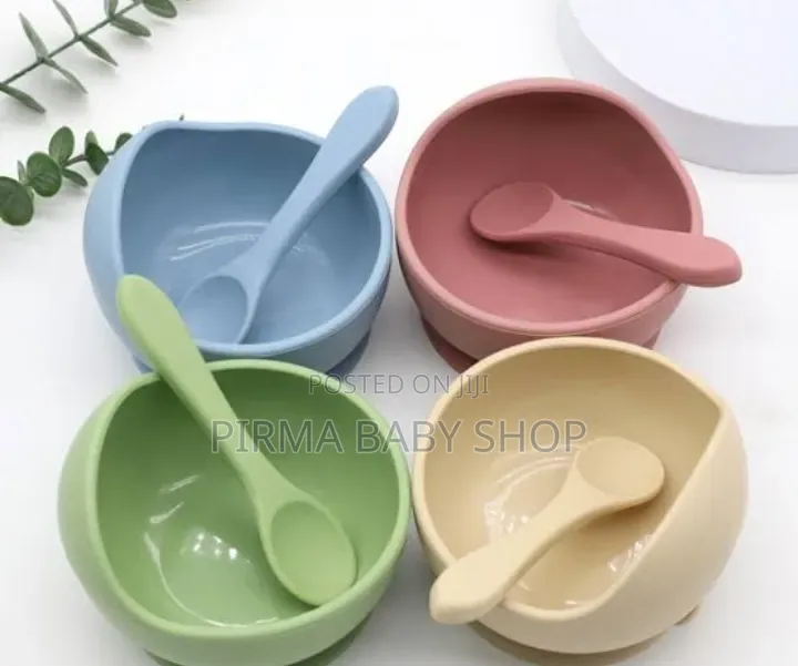 Silicone Bowl N Spoon