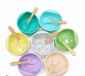 Silicone Bowl N Spoon