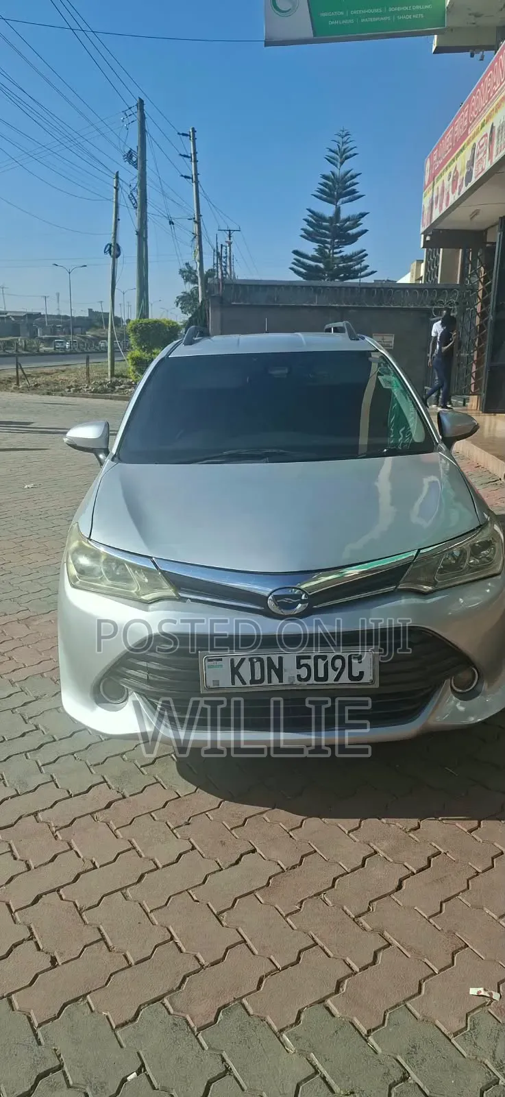 Toyota Corolla Fielder 2016 Silver